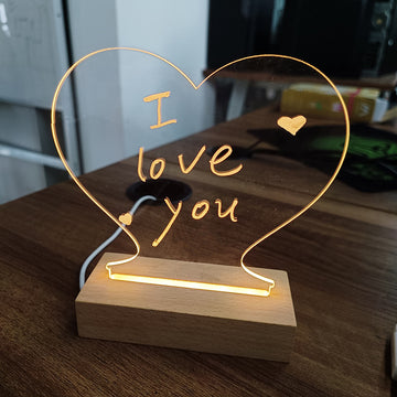 Luminous Acrylic Message Board